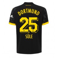 Billiga Borussia Dortmund Niklas Sule #25 Borta fotbollskläder 2023-24 Kortärmad
